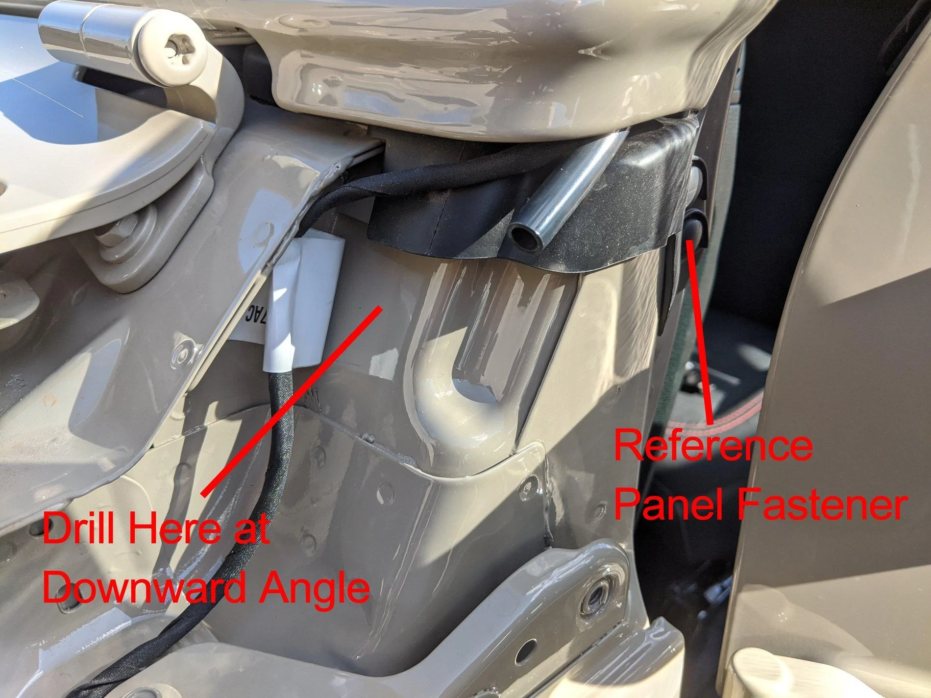 Jeep Gladiator Convince Me I'm Nuts:  Access Thru Firewall Gladiator, Dec 19, CP_112535, Drill Guide 2