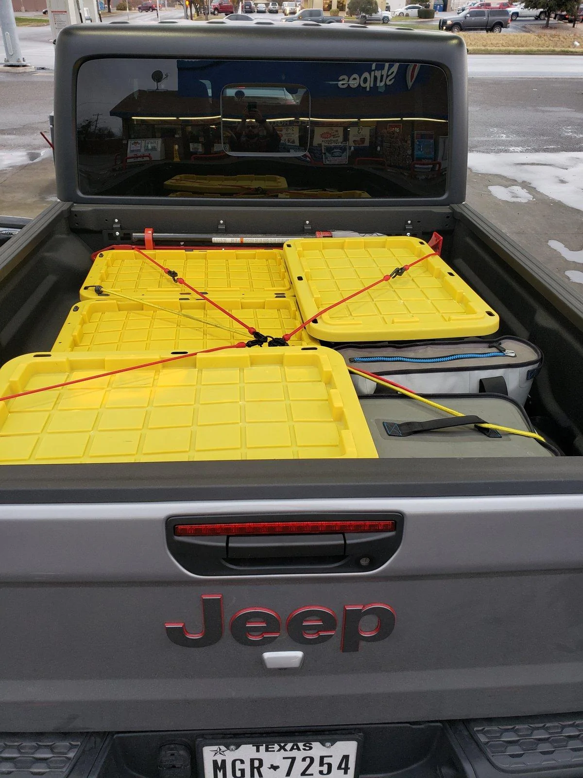 Jeep Gladiator My dry storage solution on the cheap 20191227_081857