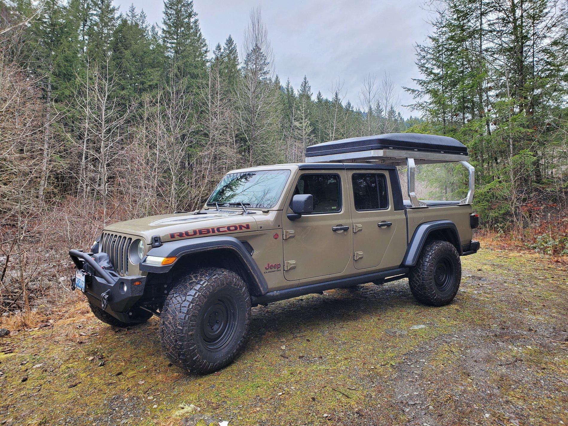 Jeep Gladiator GlacierGladiator's Wayout Gladiator build 20191228_134032