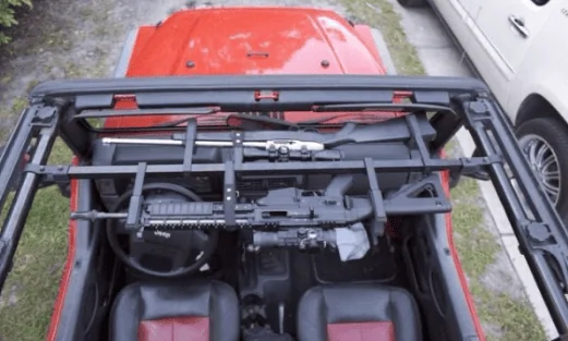 Jeep Gladiator Best place to store a full sized umbrella Screen Shot 2019-12-28 at 8.28.08 PM