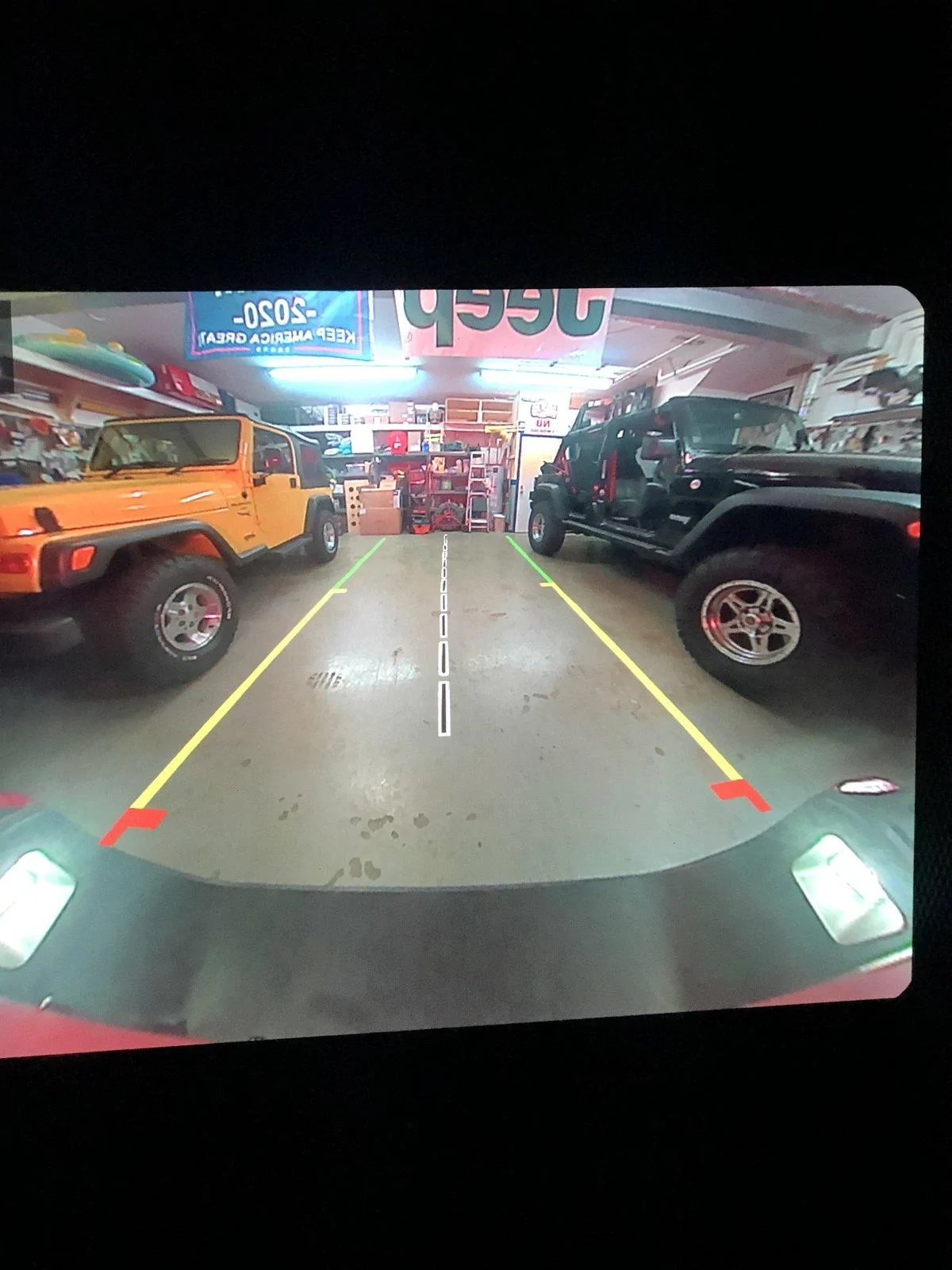 Jeep Gladiator Love the view from my Gladiator’s back up camera !! F0083C6C-872D-42F6-84CA-1673349393D2