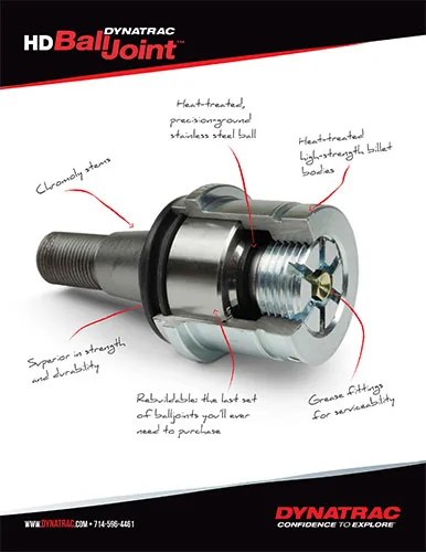 Jeep Gladiator 35s or 37s? Dynatrac-HD-BallJoint-Tech-Sheet