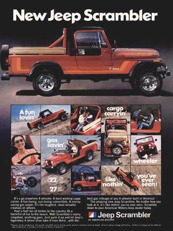 Jeep Gladiator False Prophets Early 80s Jeep ad