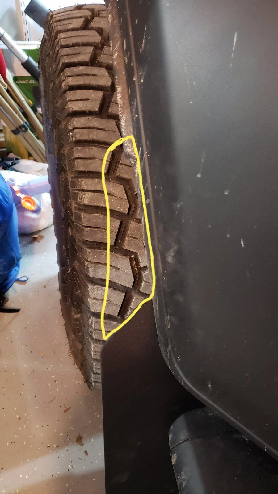 Jeep Gladiator Weather Tech mud flaps 20191212_185245[1]