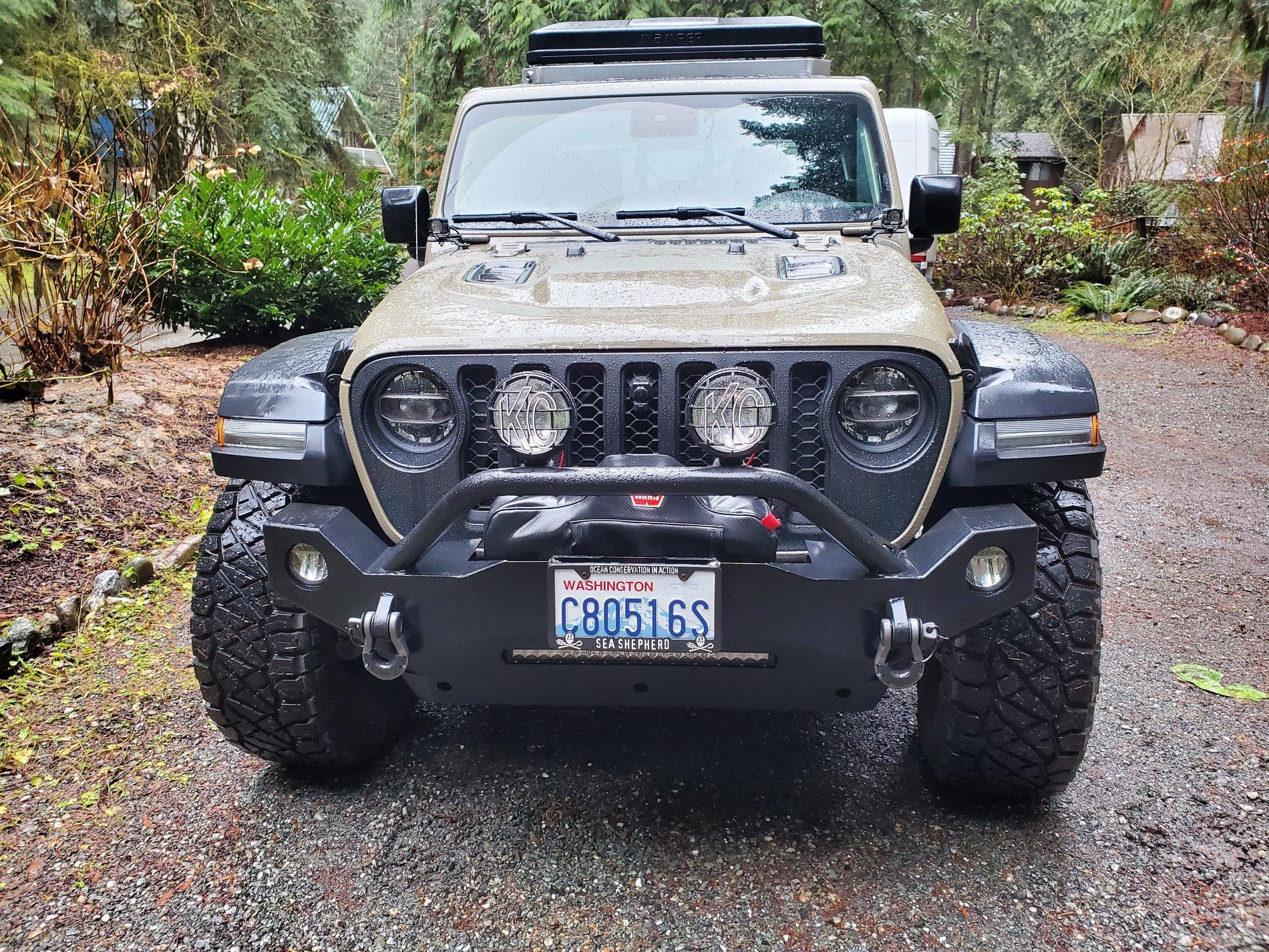 Jeep Gladiator GlacierGladiator's Wayout Gladiator build 20191231_125819