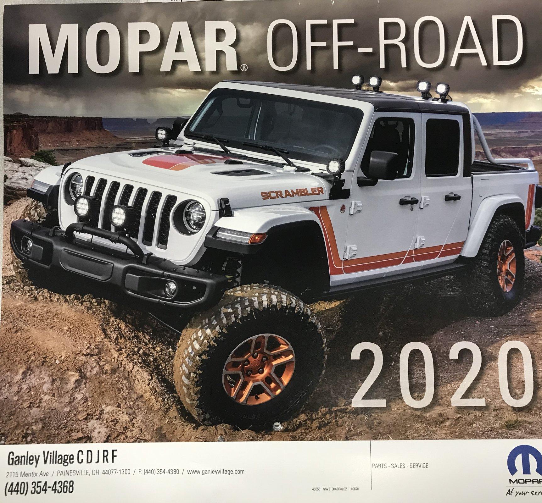Jeep Gladiator Happy New Year From Mopar Off Road 966597CC-8F68-4C85-AD10-FA772BD90409