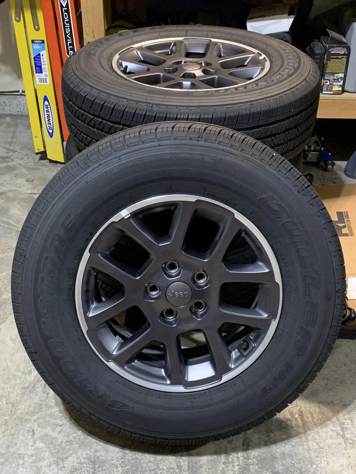 Jeep Gladiator WTS: (4) 2020 Jeep Gladiator Overland 18" OEM Wheels & Tires Gladiator WheelsTires 2