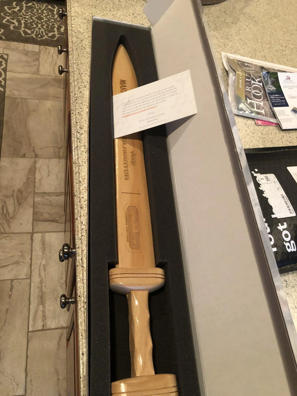 Jeep Gladiator 7 months later Jeep sent me a Launch Edition Gladiator Sword 9CFF90C8-D9E1-4F59-94C5-F239A3CCEF2E