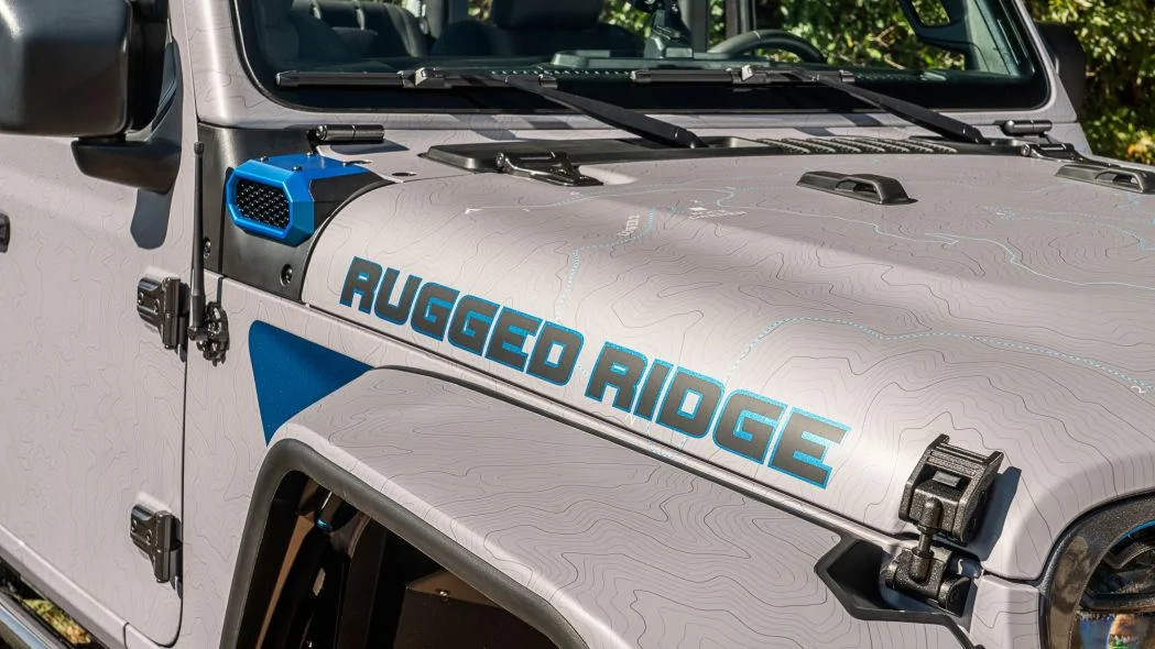 Jeep Gladiator AmFib Low Mount Snorkel? rugged_ridge_jeep_wrangler_rubicon_sema_2019_016