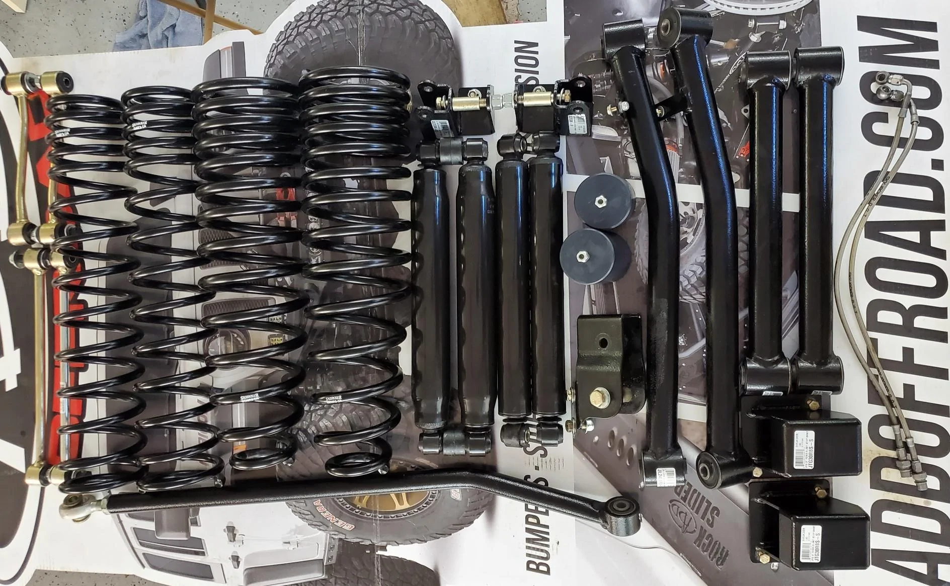 Jeep Gladiator Skyjacker 4.5" lift kit Skyjacker Suspension