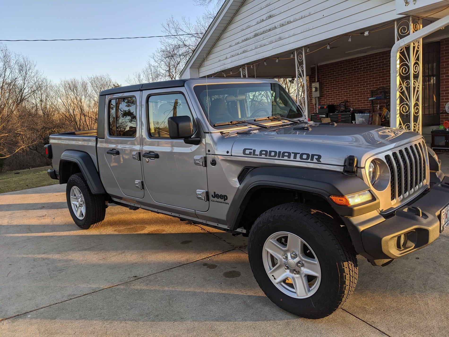 Jeep Gladiator Running boards IMG_20200101_162418