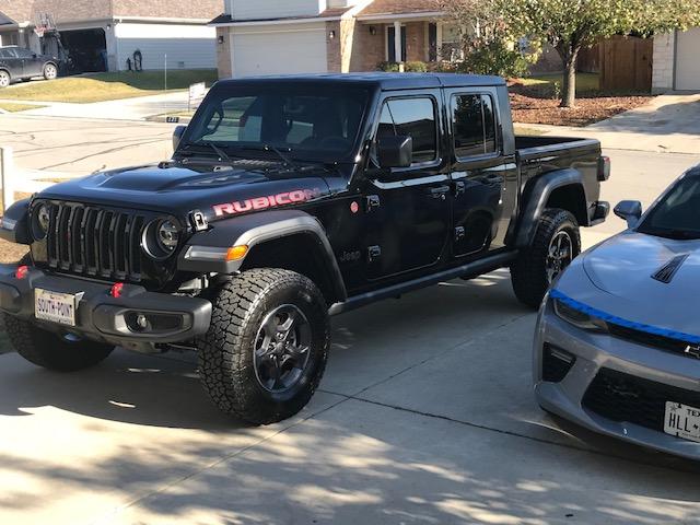 Jeep Gladiator Skyjacker 4.5 inch build on 40's Stock