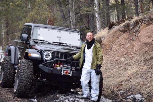 Jeep Gladiator I built a windshield  Rock CHIP guard.. Patent snow.JPG