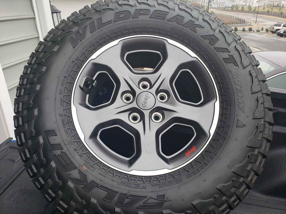 Jeep Gladiator Gladiator Rubicon 5 Wheels and Tires (Including Spare) Tire2