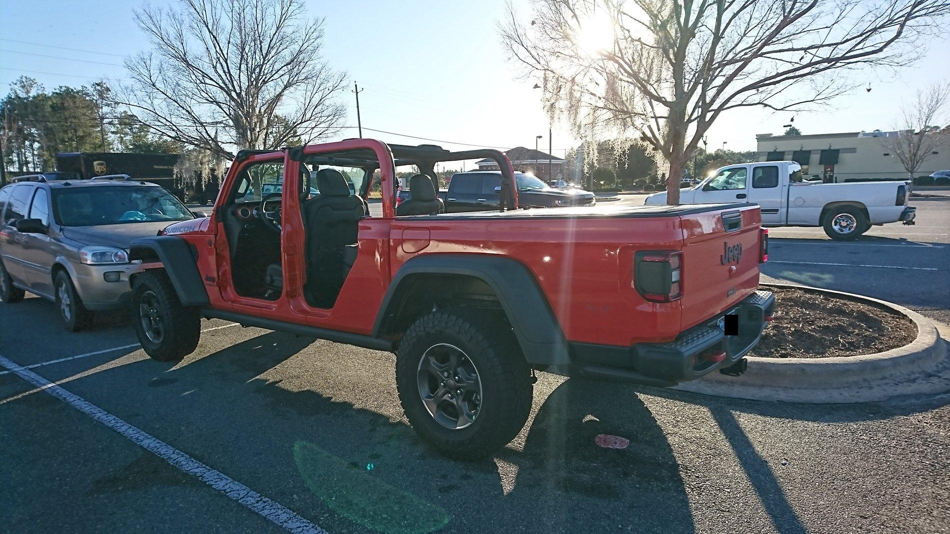 Jeep Gladiator Naked gladiator adventure in GA DSC_8458