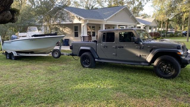 Jeep Gladiator Max Tow Performance - 20ft Boat 109F20D1-AF16-48FF-8D58-DD4759F1FA3A