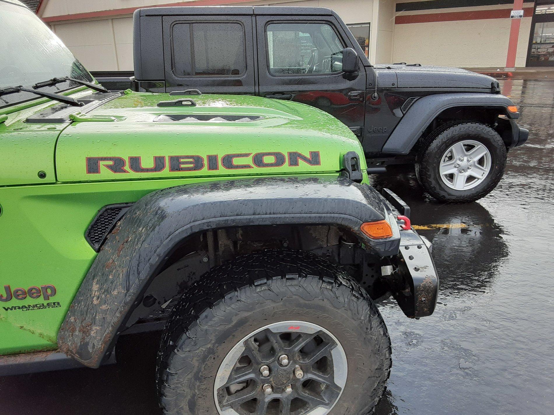 Jeep Gladiator Jeeps Parking Next To Jeeps kermit and jt random
