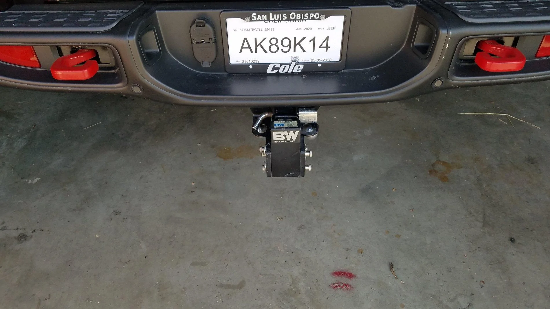 Jeep Gladiator Factory Trailer Brake Controller releases ...EDIT: STILL WAITING 20200107_115302