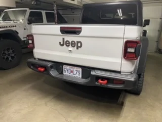 Jeep Gladiator Gladiator Rubicon steel rear bumper and bedside rails BB586C2C-0594-4A13-9988-75C9F2031931