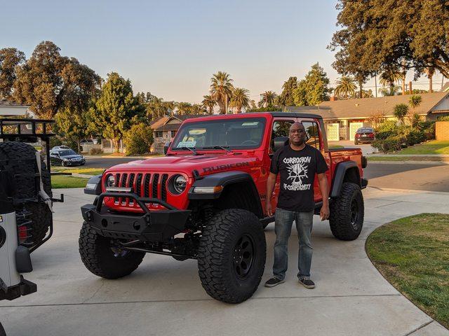 Jeep Gladiator EVO 4.5" / 38" desert trail Gladiator build Zp1B50Rl