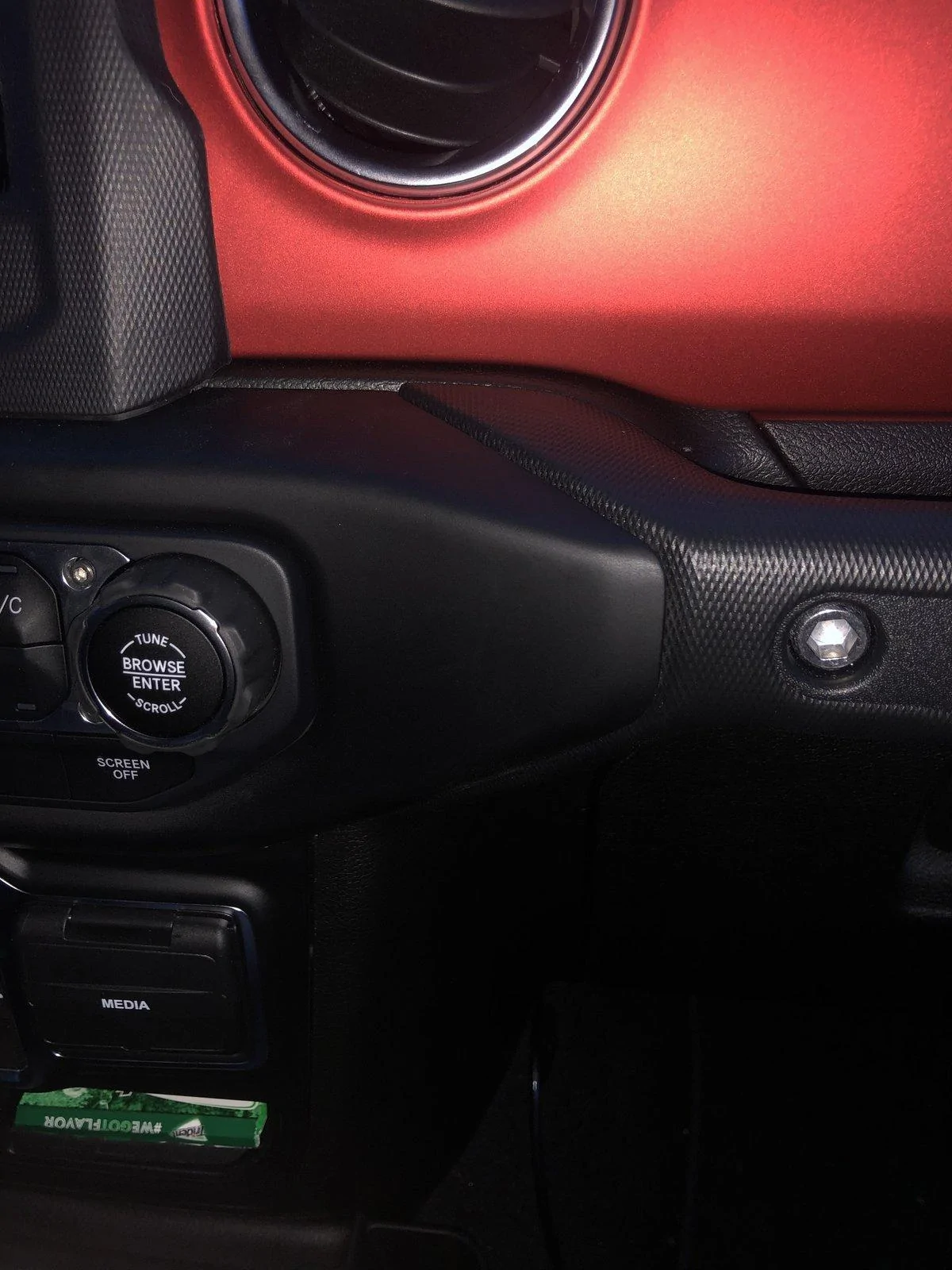Jeep Gladiator Removing cluster cover to install a CB mic bracket? BA535C22-184B-440D-A472-3F7E4DC6F377