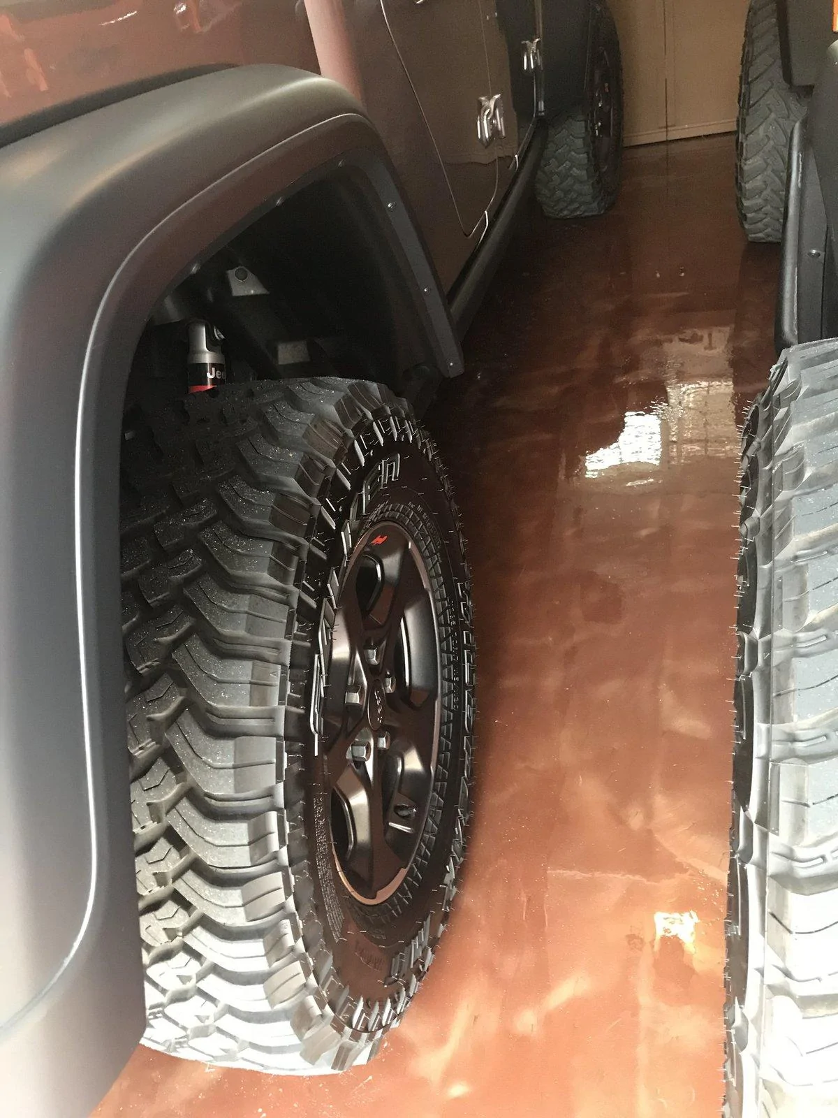 Jeep Gladiator Gladiator Rubicon Wheels M/Ts and Suspension - North FL gladiator tire back