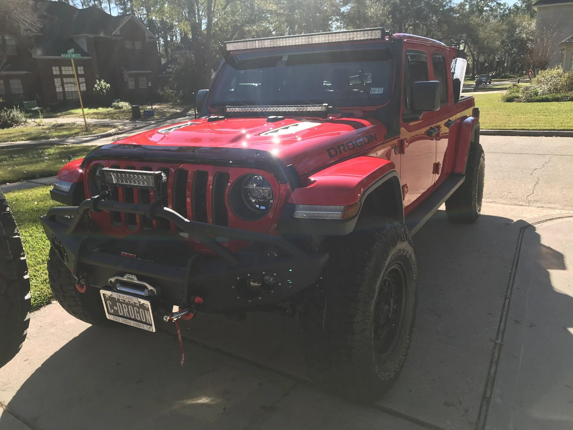 Jeep Gladiator Aftermarket front bumper and trailcam E517698A-4E1E-4417-891A-F7073A60B651