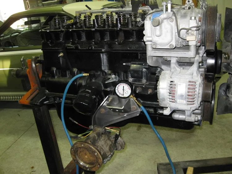 Jeep Gladiator Jeep Straight 6 Long Block in a JT eagle-engine024