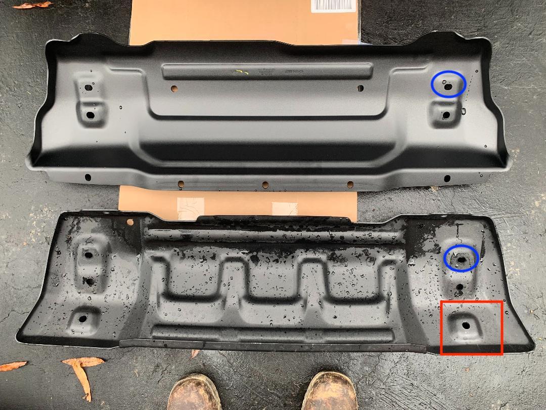 Jeep Gladiator Installing Stock Rubicon Skid Plate on Sport {filename}