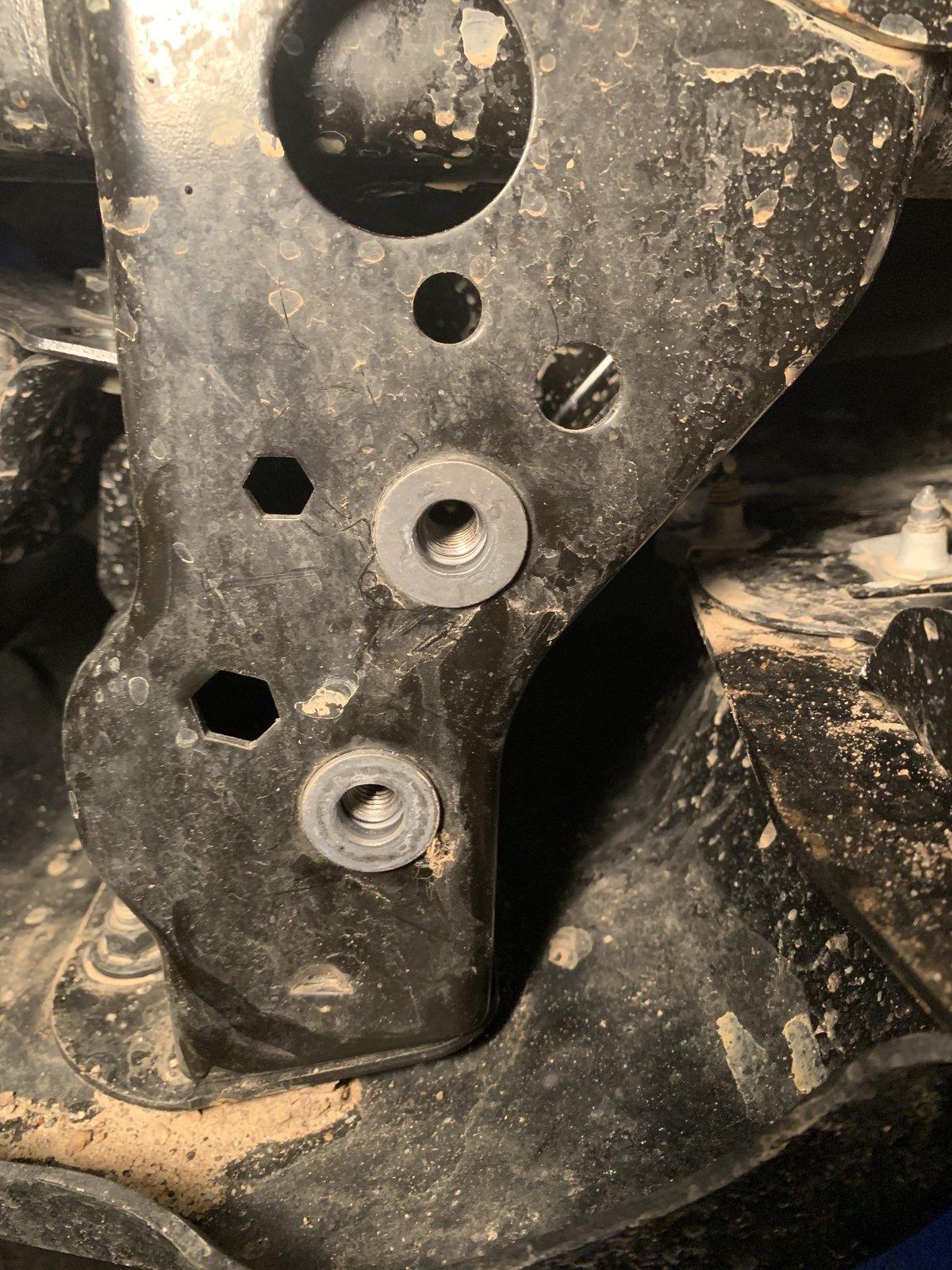 Jeep Gladiator Installing Stock Rubicon Skid Plate on Sport LeftWithout