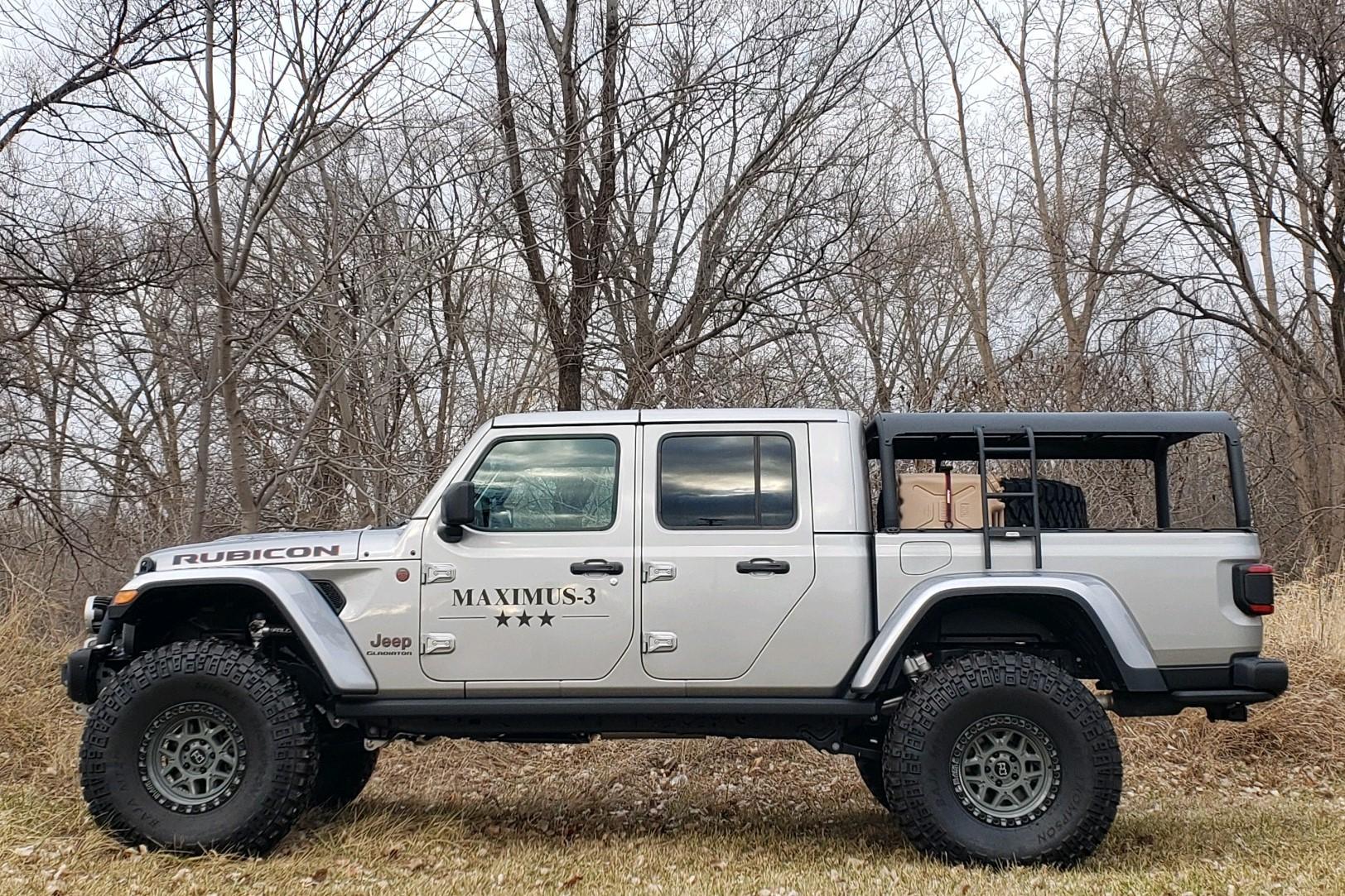 Jeep Gladiator Maximus-3 trifecta of rack solutions for the Jeep Gladiator 20200116_160045