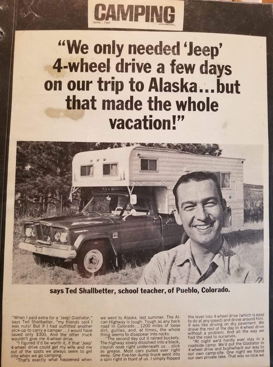 Jeep Gladiator Let's see those old ads D0DA8190-E6CF-472F-9502-228C3A66FCF2