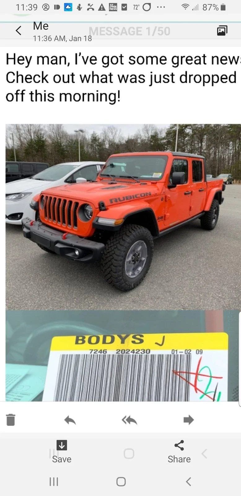 Jeep Gladiator Punk'n owner's unite! Screenshot_20200118-113907_Messages