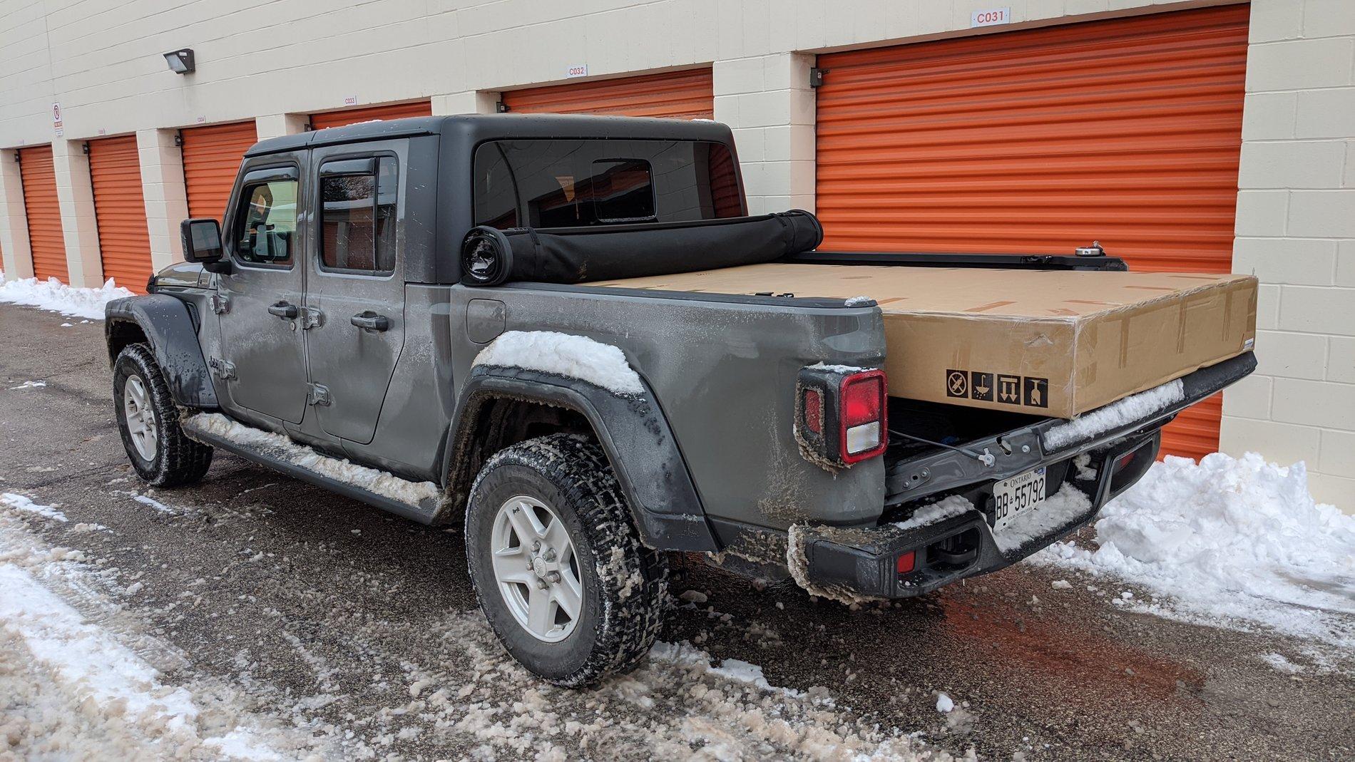 Jeep Gladiator Finally the bed hauling... IMG_20200119_125348