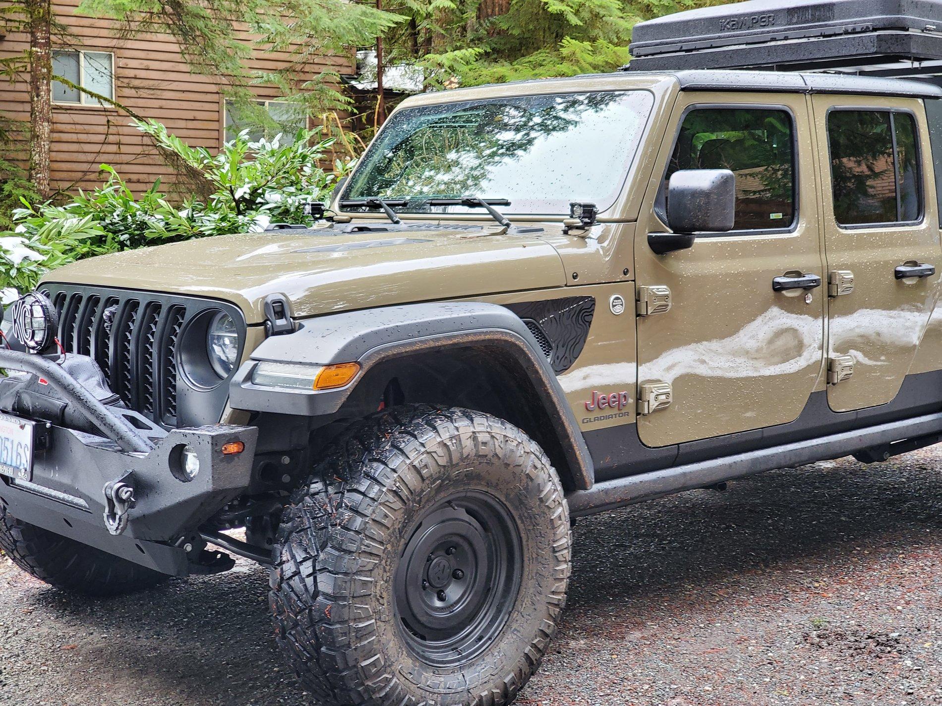 Jeep Gladiator GlacierGladiator's Wayout Gladiator build 20200121_134006