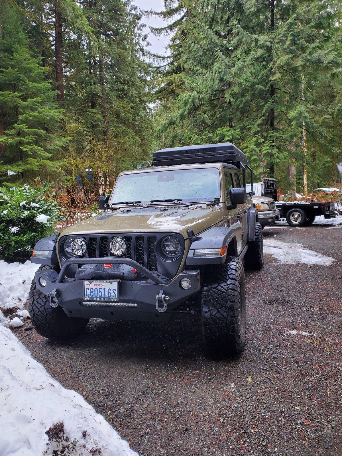 Jeep Gladiator GlacierGladiator's Wayout Gladiator build 20200121_134016