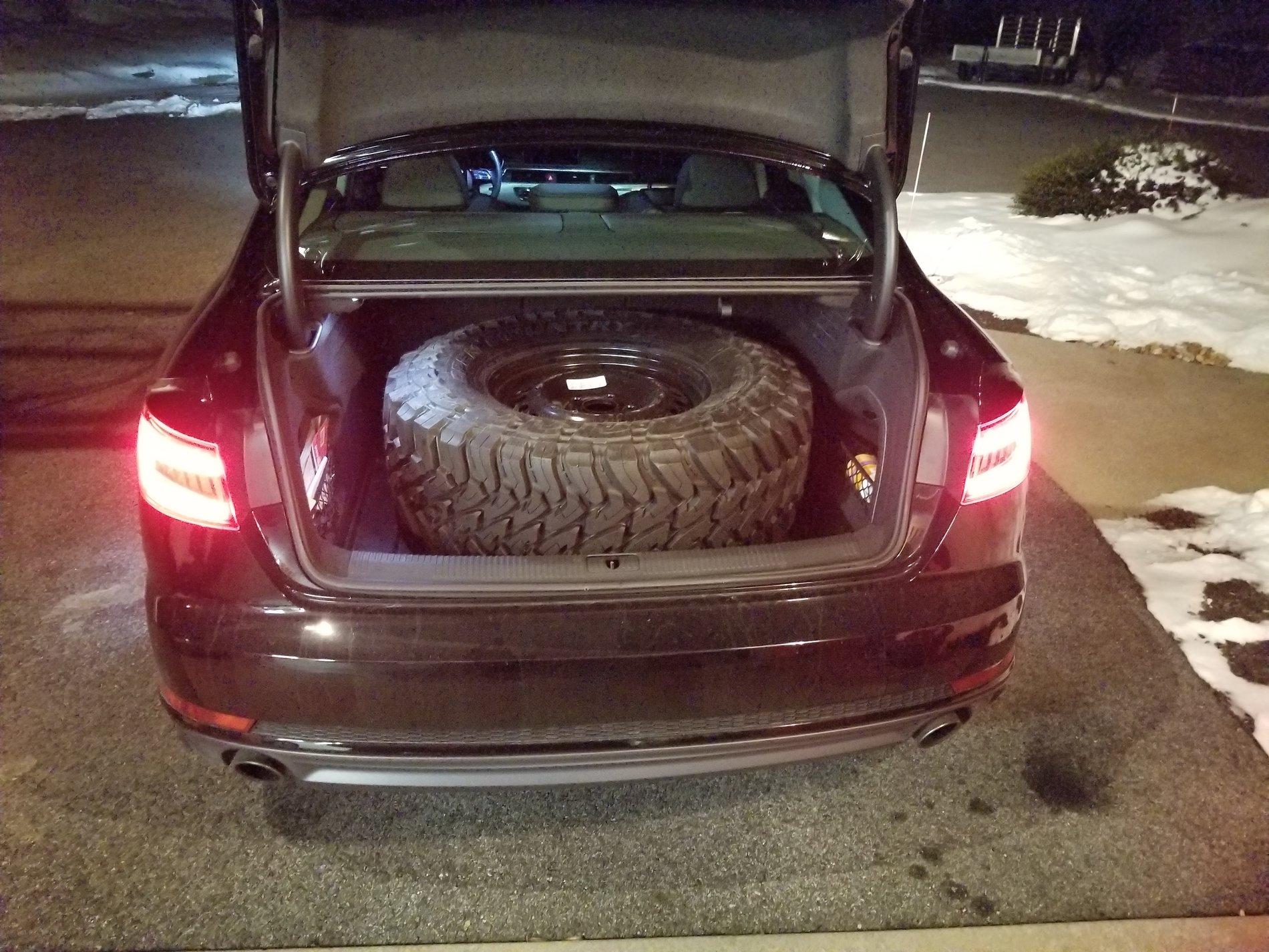 Jeep Gladiator Should I exactly match the spare or not?  What's your opinion 20200121_203123