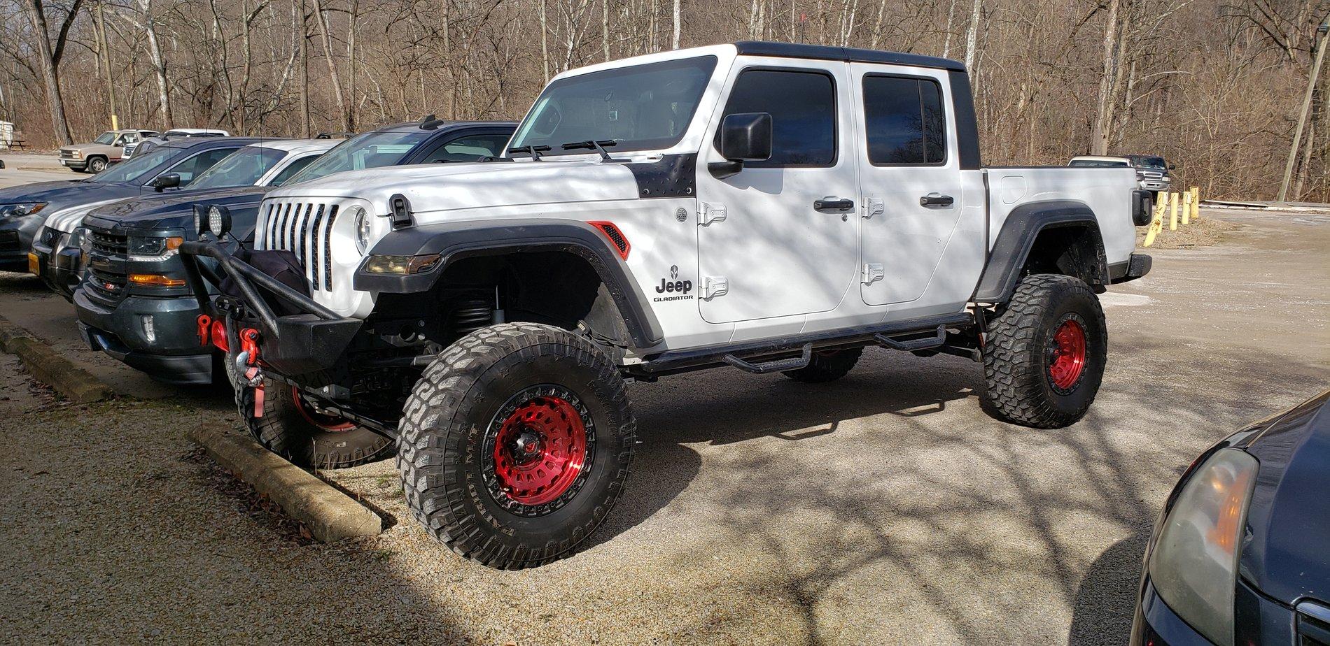 Jeep Gladiator Lets see all those Gladiators with lifts and bigger tires! 20200120_125251