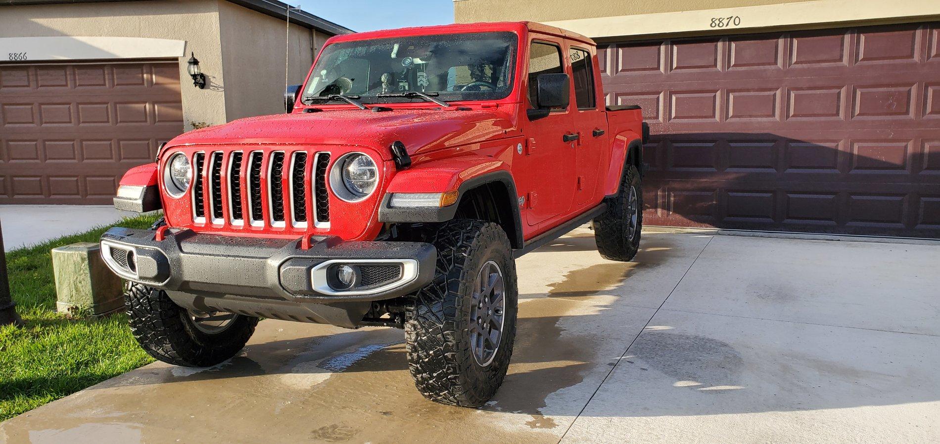 Jeep Gladiator Overland Owners:  anyone running aftermarket tires on stock wheels? 20200117_164815