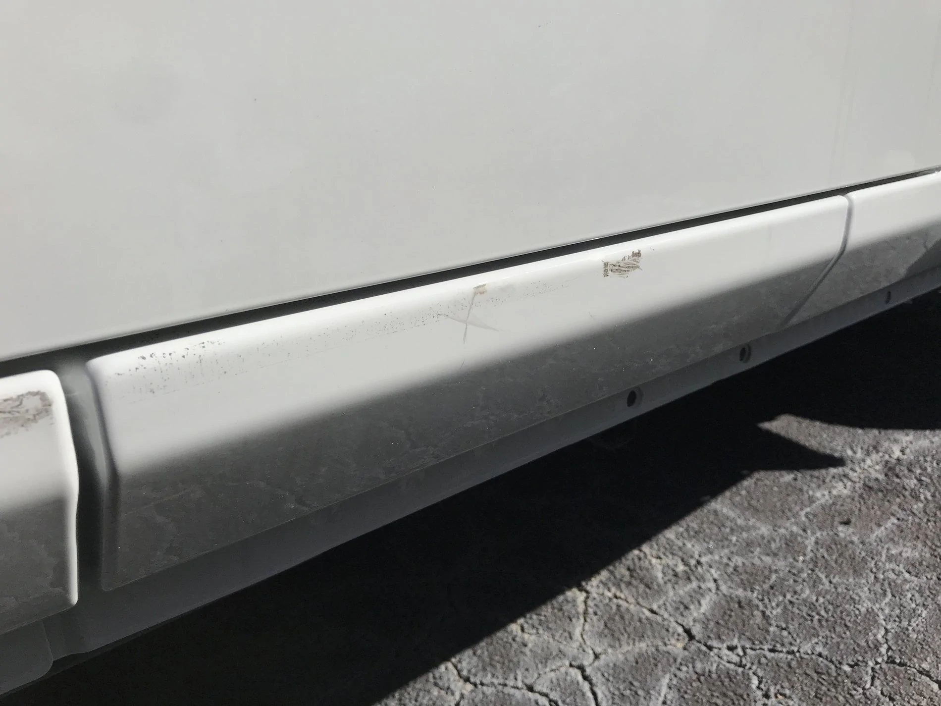 Jeep Gladiator Is this residue normal? 6F8781D6-94F2-4344-BE6D-F1DBD764E699