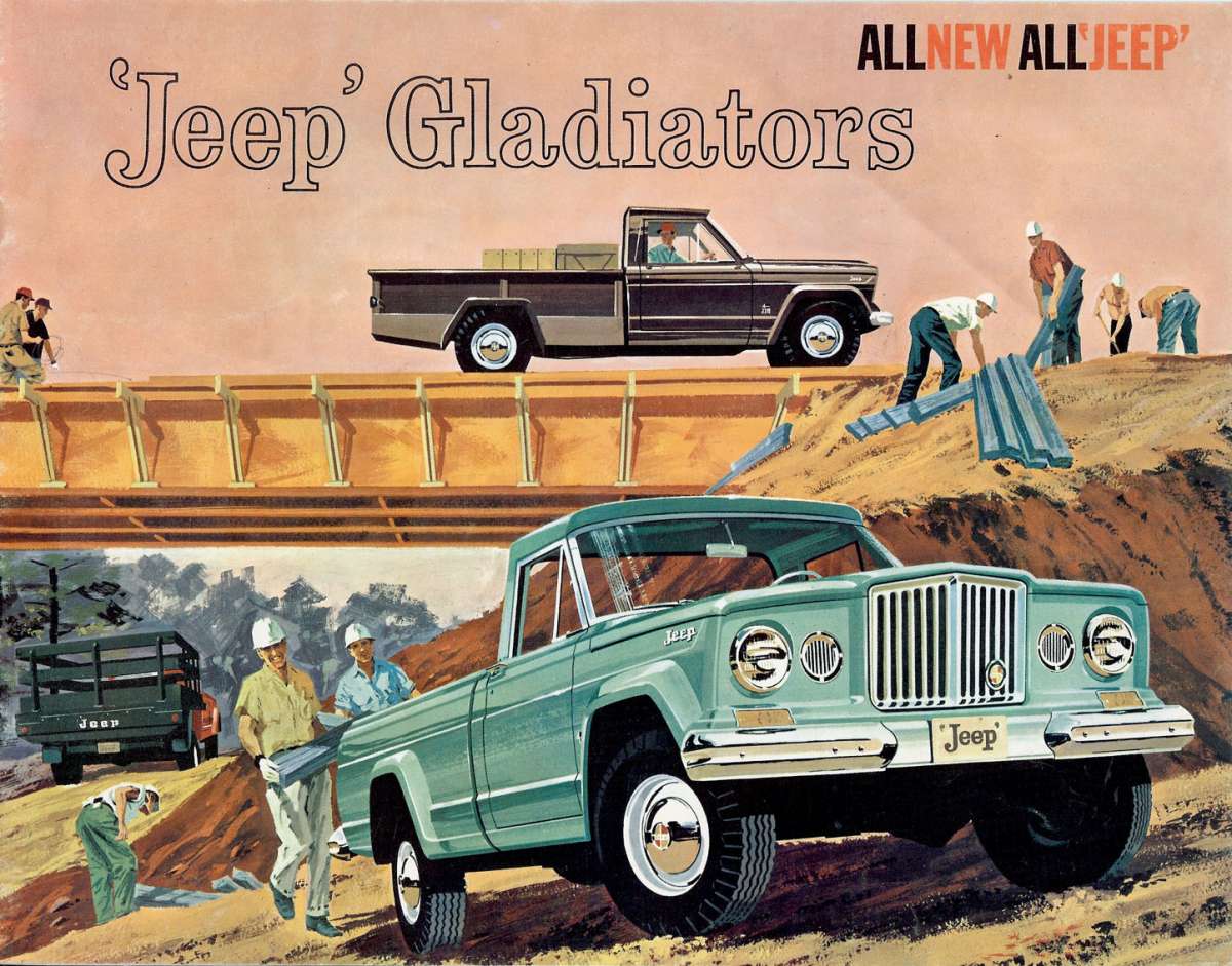 Jeep Gladiator Let's see those old ads Jeep-Gladiator-1962-01