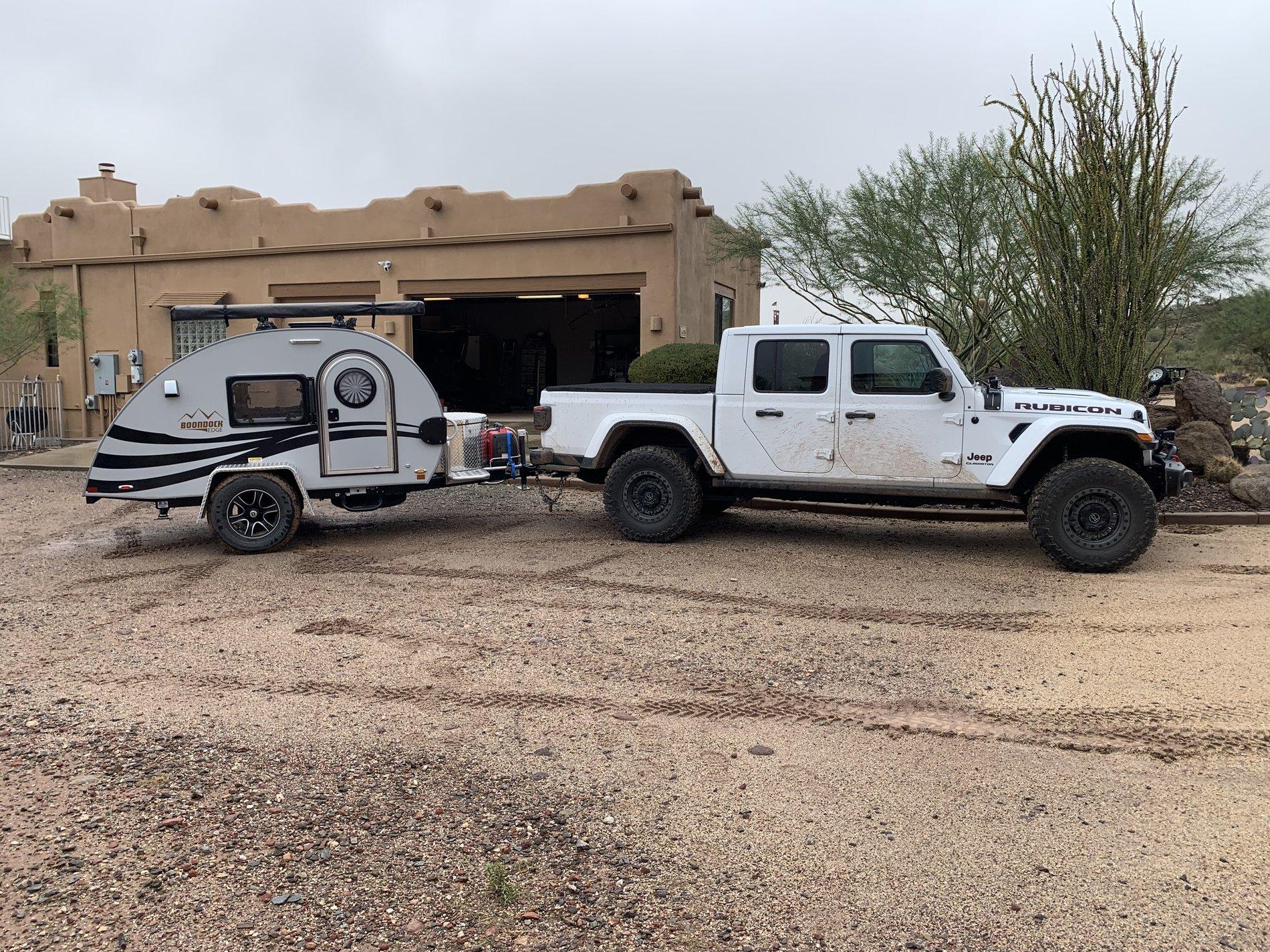 Jeep Gladiator So, what is everybody towing? Teardro