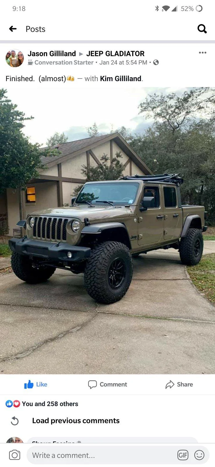 Jeep Gladiator American Adventure Lab Fender Flares Screenshot_20200126-091821