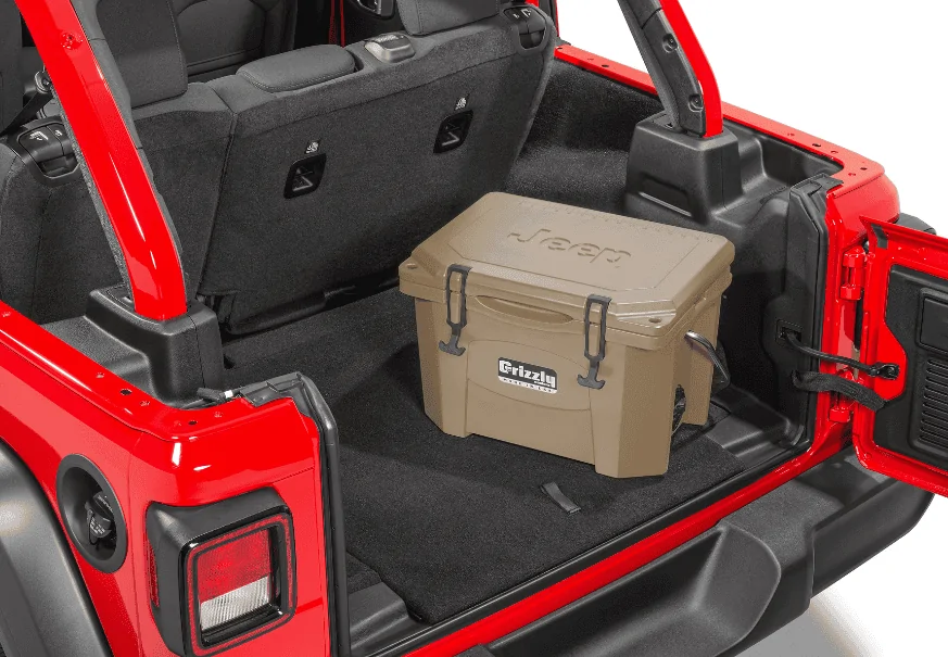 Jeep Gladiator Fridge in bed on slide Screen Shot 2020-01-26 at 5.17.54 PM