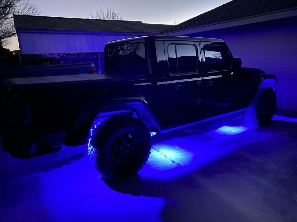 Jeep Gladiator What did you do TO your Gladiator today? [ADMIN WARNING: NO POLITICS, NO GUN TALK] Blue Rock Lights