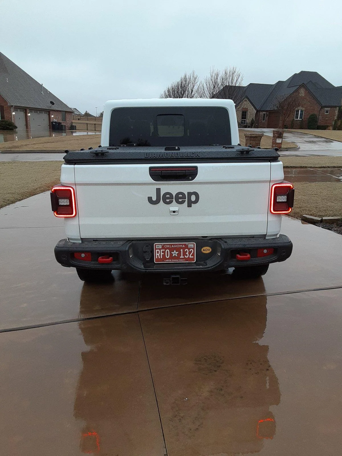 Jeep Gladiator Flush mount lights rear bumper 20200128_164247