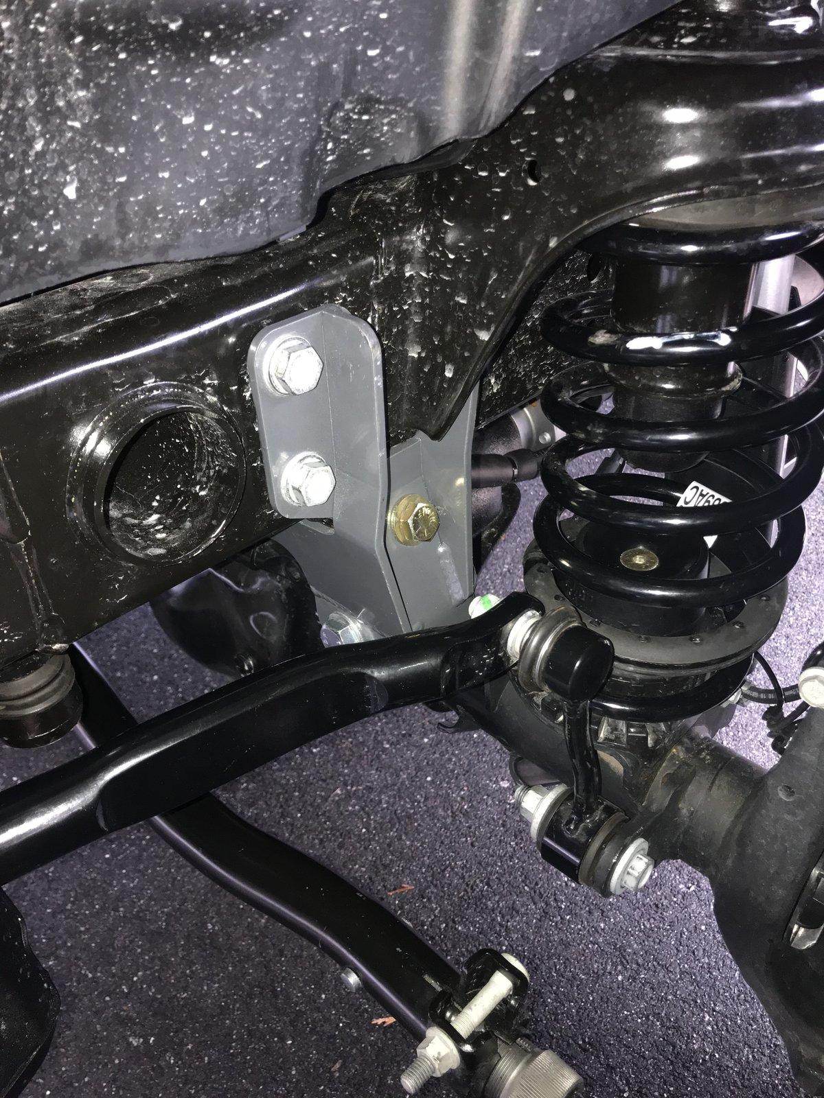 Jeep Gladiator Synergy sector shaft brace & TF level IMG_0445