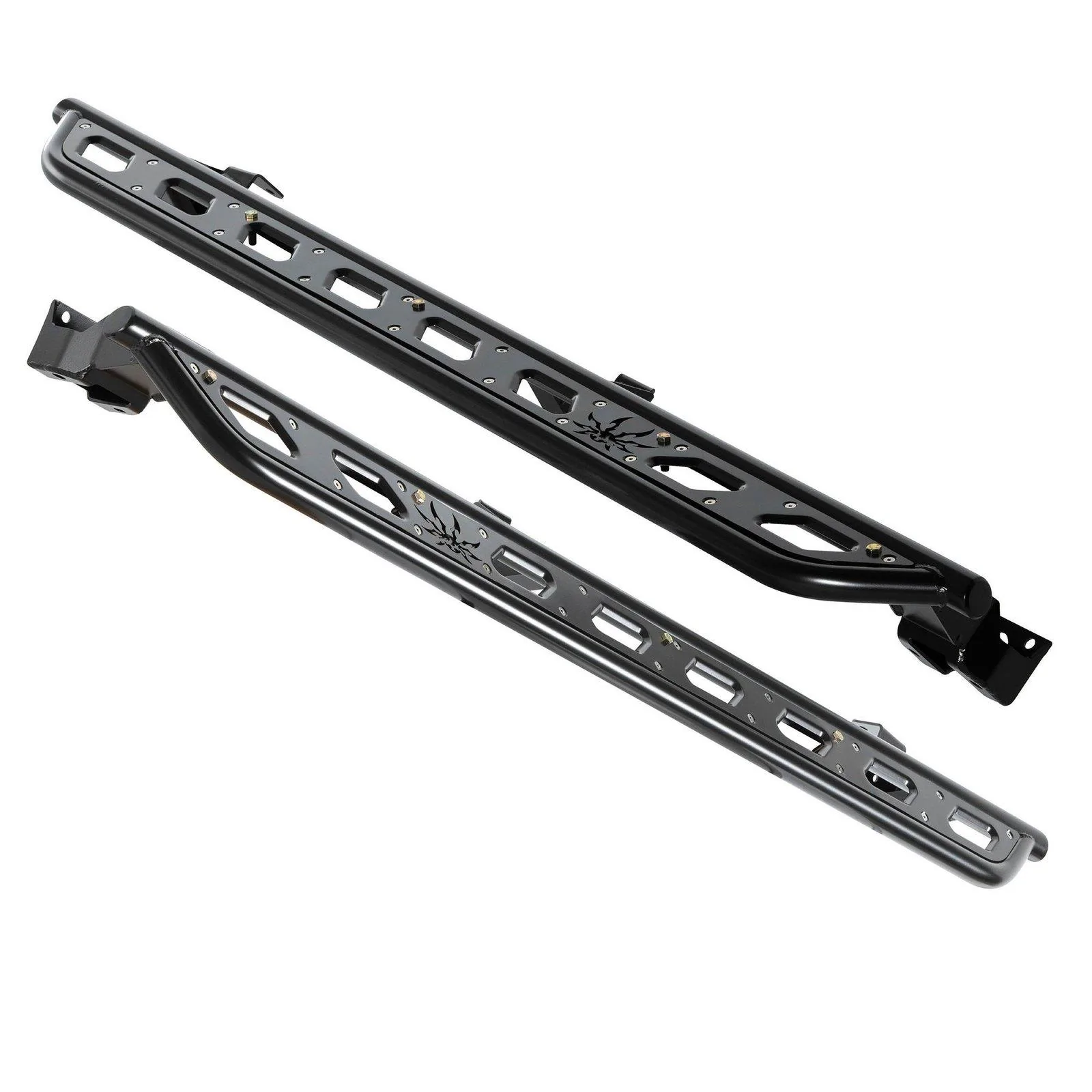 Jeep Gladiator Rock Rails Thread poison-spyder-20-08-030P1-rocker-knockers-jl-jt-main