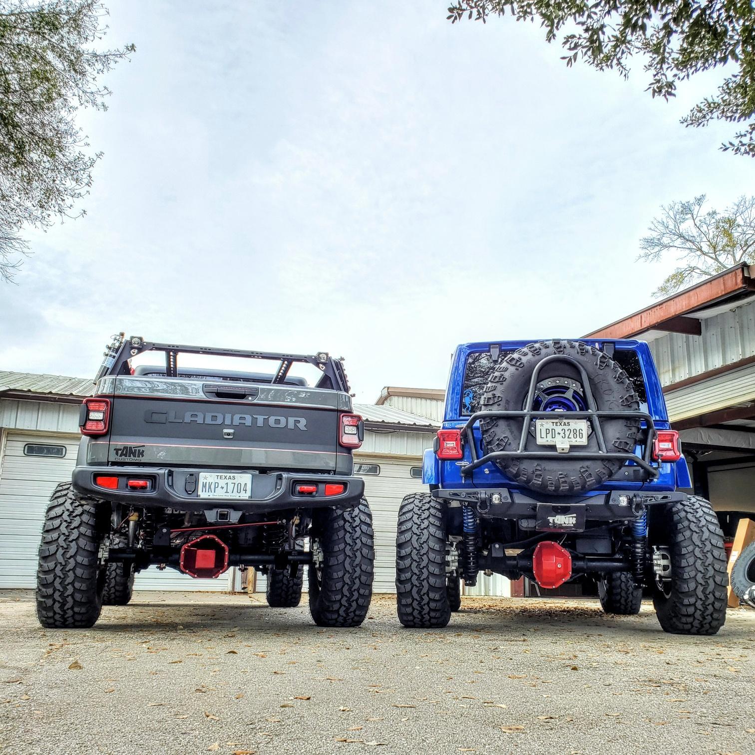 Jeep Gladiator Husband Gladiator and Wife JL build(s) Fusion Axles