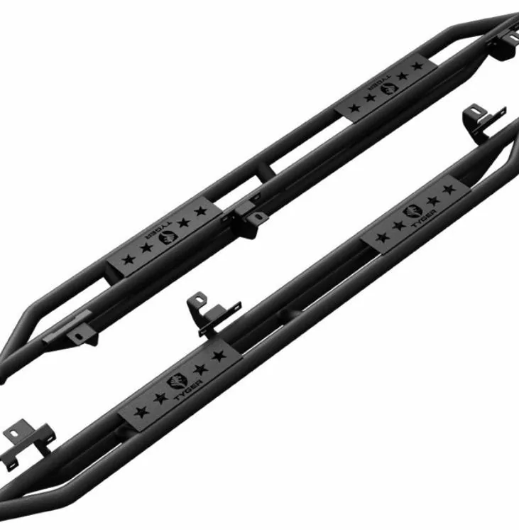 Jeep Gladiator TYGER Star Armor Textured Black Nerf Bars 8323AC85-FD39-437E-9B9F-C297DAD41318